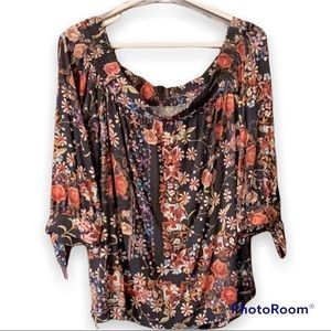 🖤✨Daniel Rainn: off the shoulder half tie sleeve